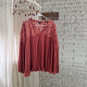 Express Crochet Boho Top, XL